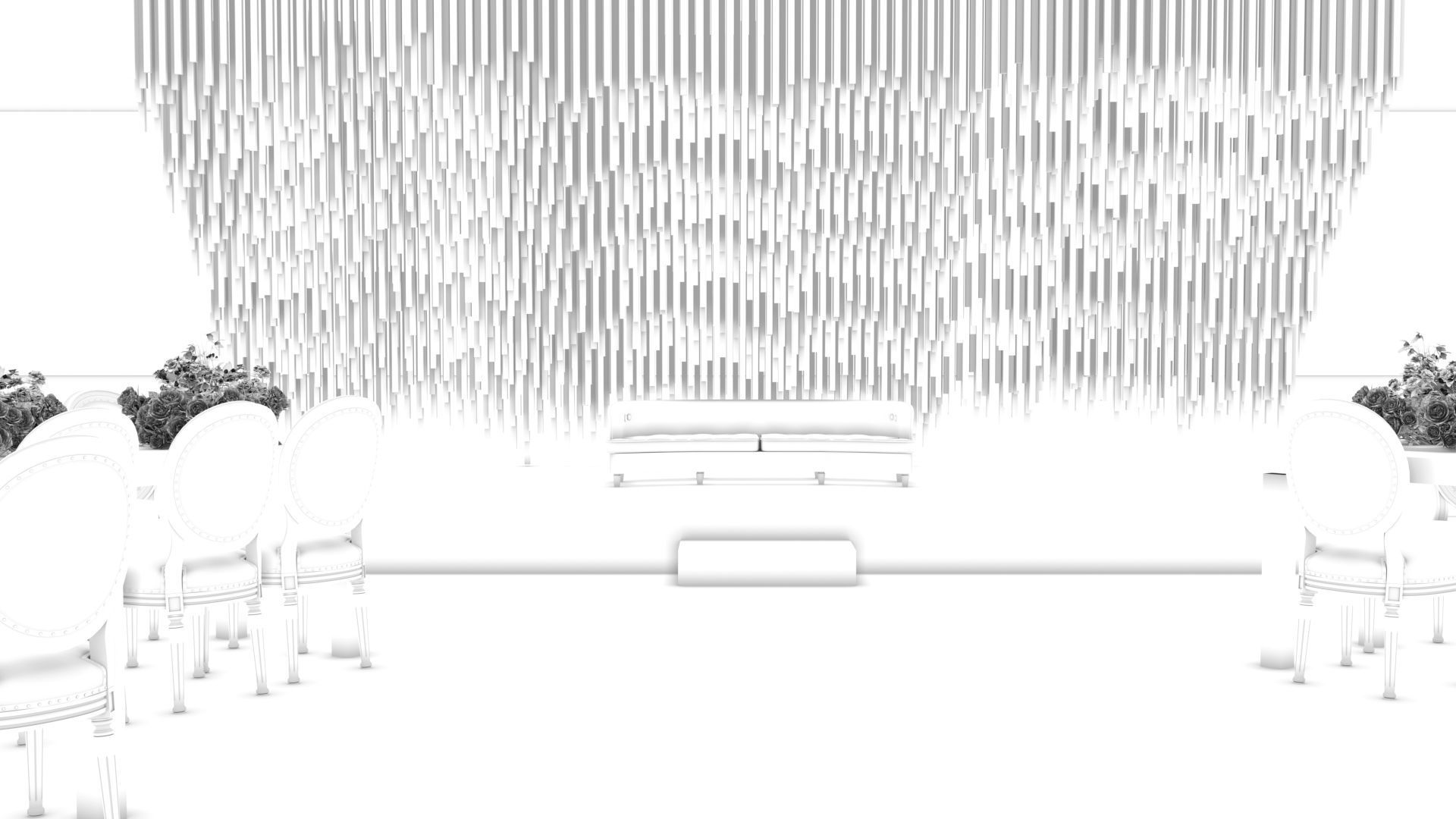 event set design 3dmax vray  3D model_2