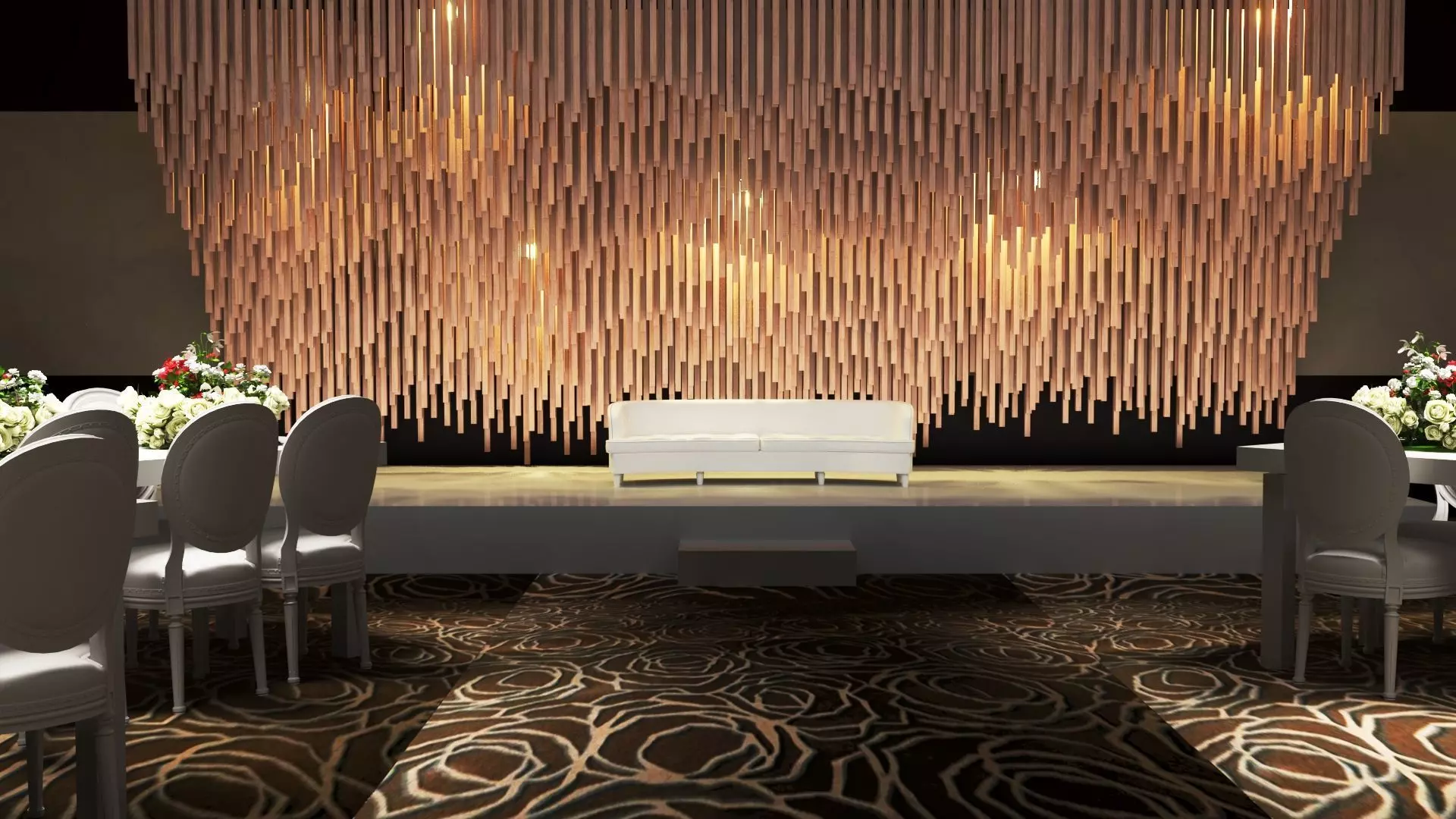 event set design 3dmax vray  3D model_0