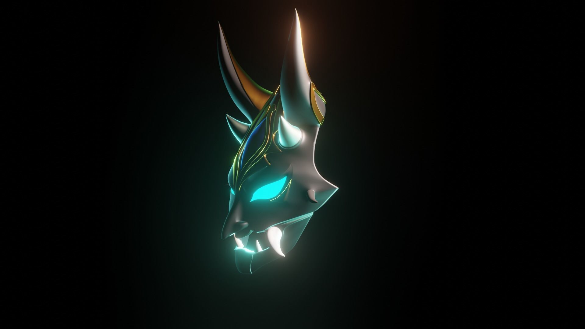 Xiao Mask version 1 3D print file 3D print model_1