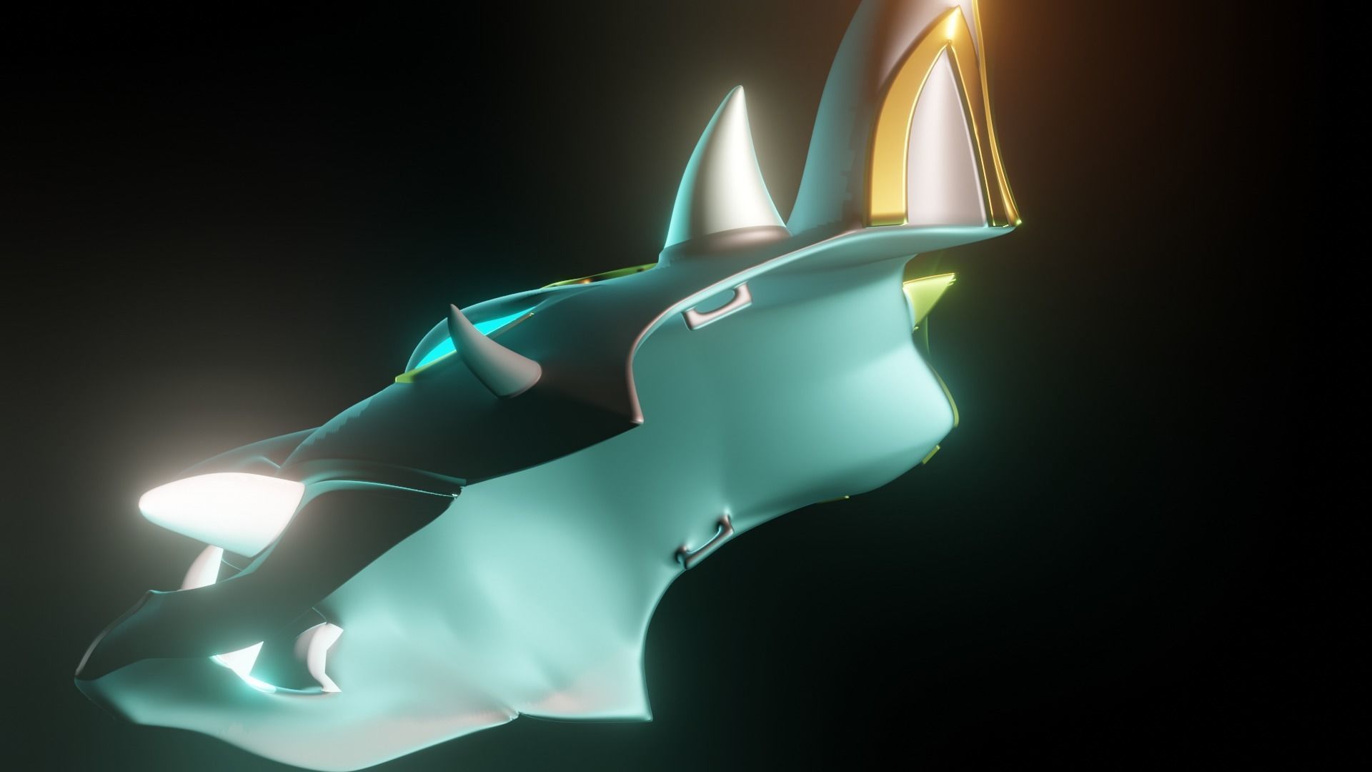 Xiao Mask version 1 3D print file 3D print model_2