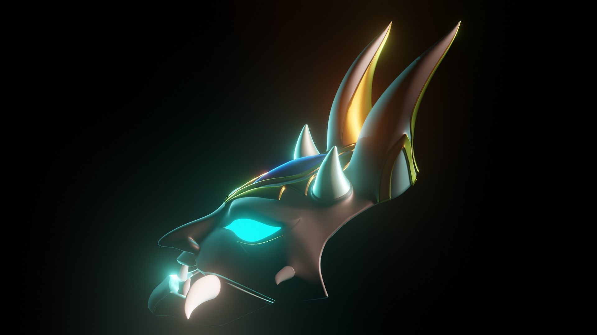 Xiao Mask version 1 3D print file 3D print model_4