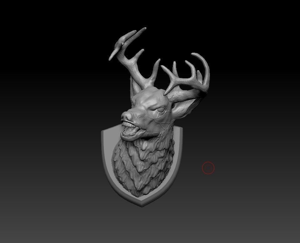 Evil Dead Deer  3D print model_2