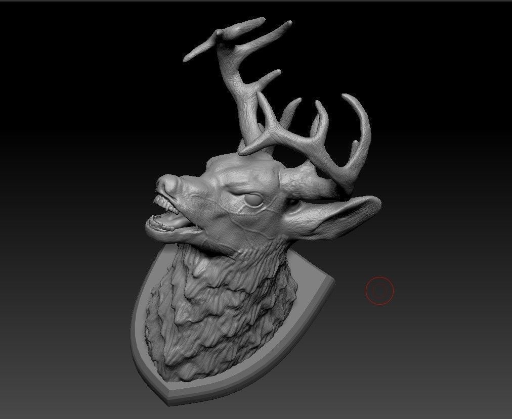 Evil Dead Deer  3D print model_1
