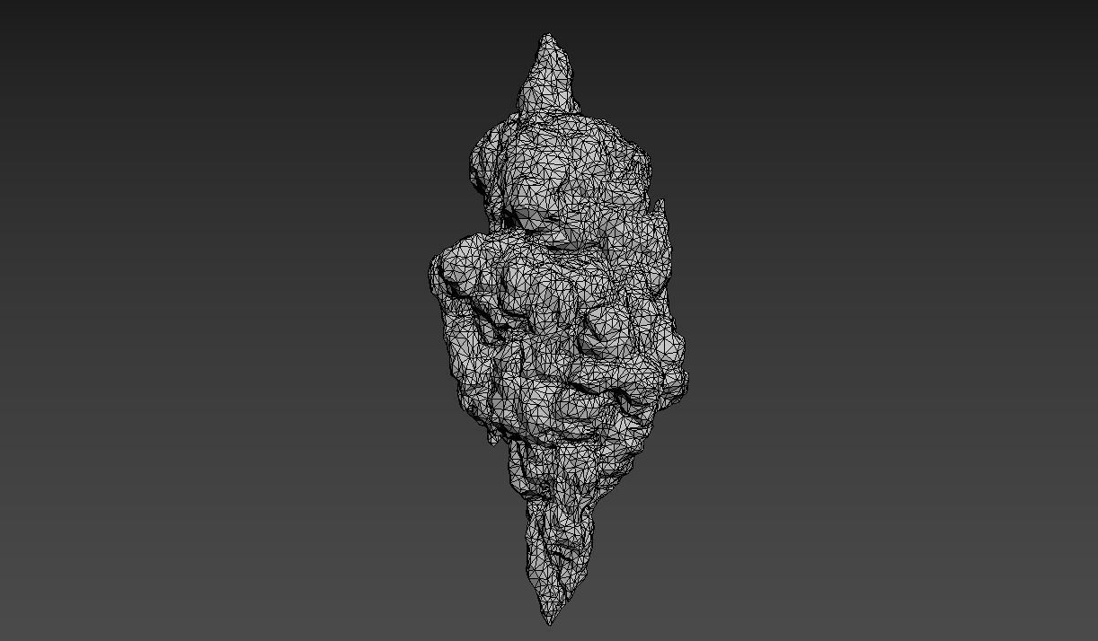 Low poly Stalactite Cave Rock Modular Pack 201216 Low-poly 3D model_10