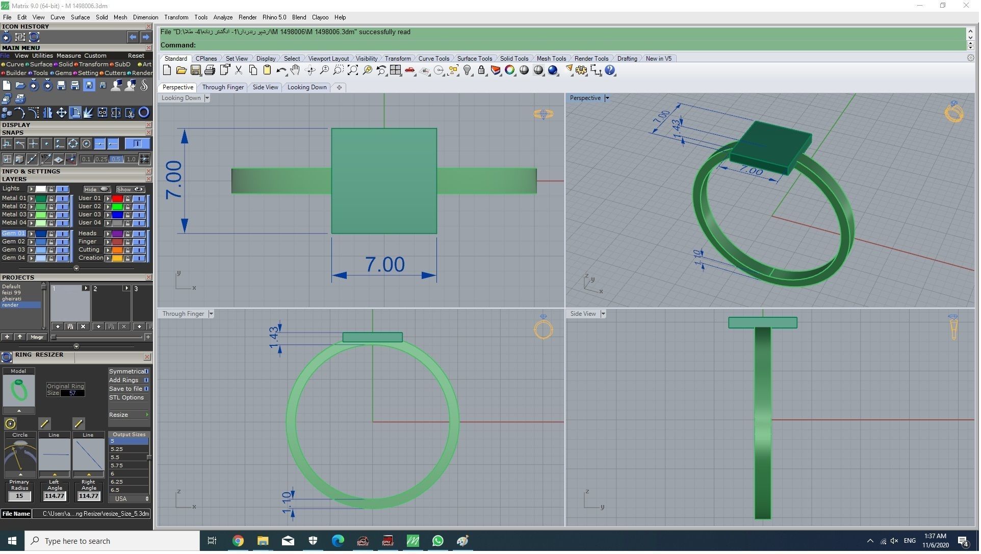 M 1498006 ring 3D print model_11