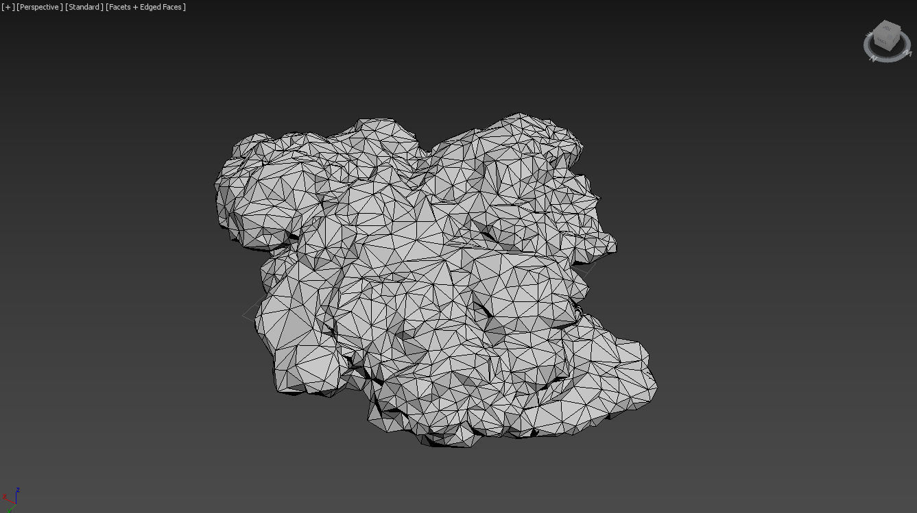 Low poly Fantasy Formation Rock Pack A 200213 Low-poly 3D model_16