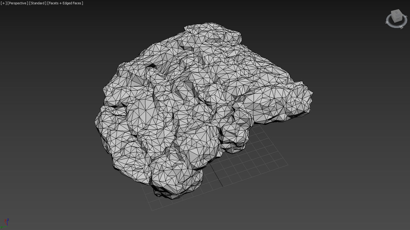 Low poly Fantasy Formation Rock Pack A 200213 Low-poly 3D model_22