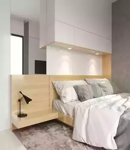 VISUALWORKS - CORONA BEDROOM SCENE