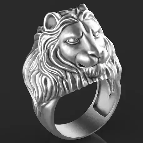 lion ring