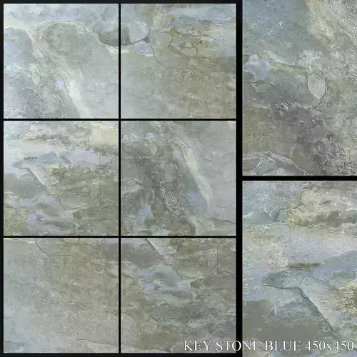 Yurtbay Seramik Key Stone Blue 450x450