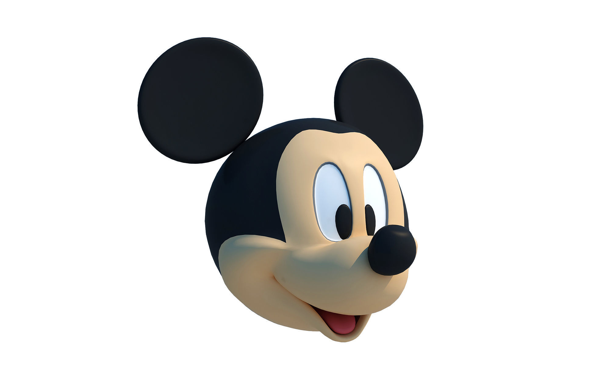 Mickey Mouse Head 3D model_5