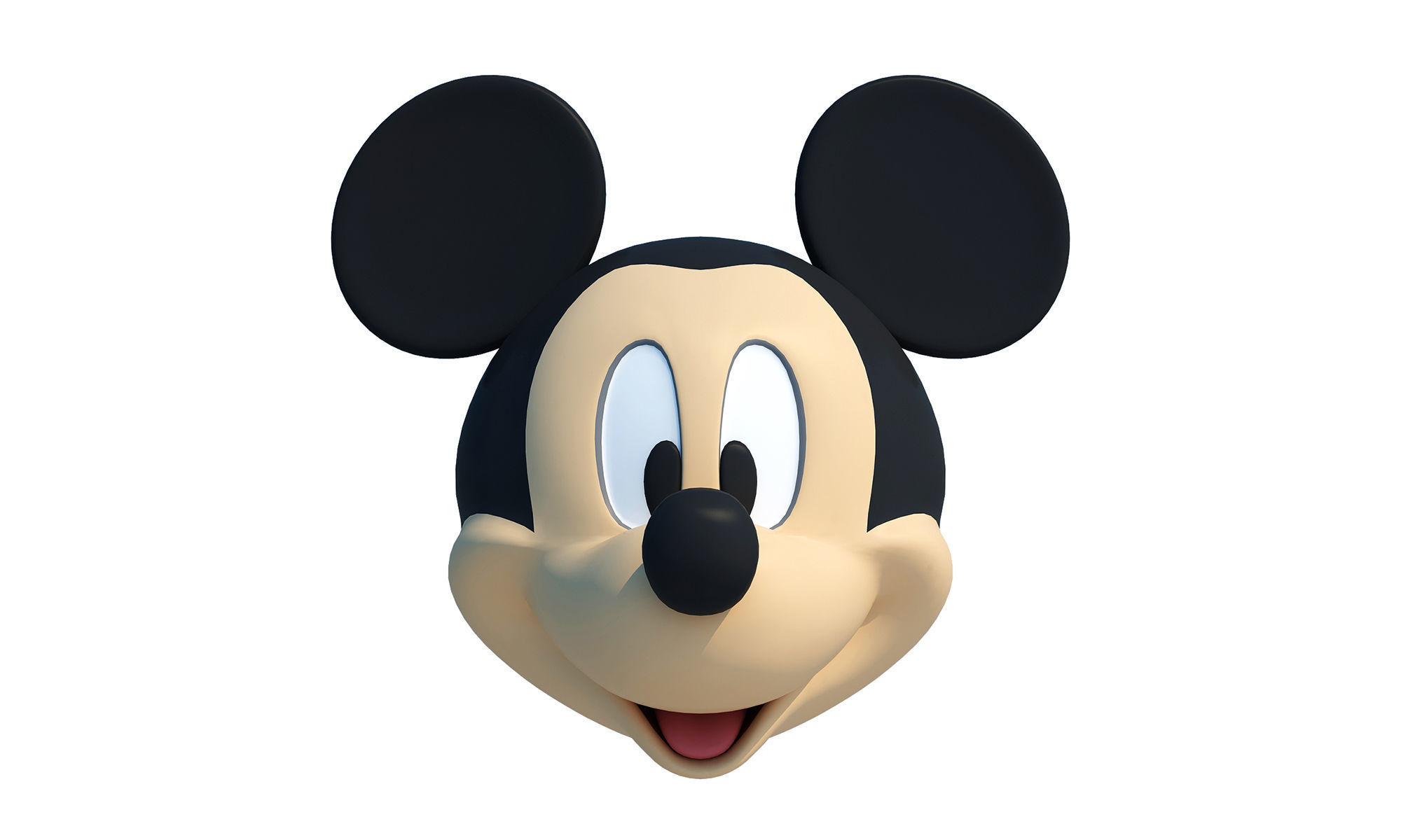 Mickey Mouse Head 3D model_1
