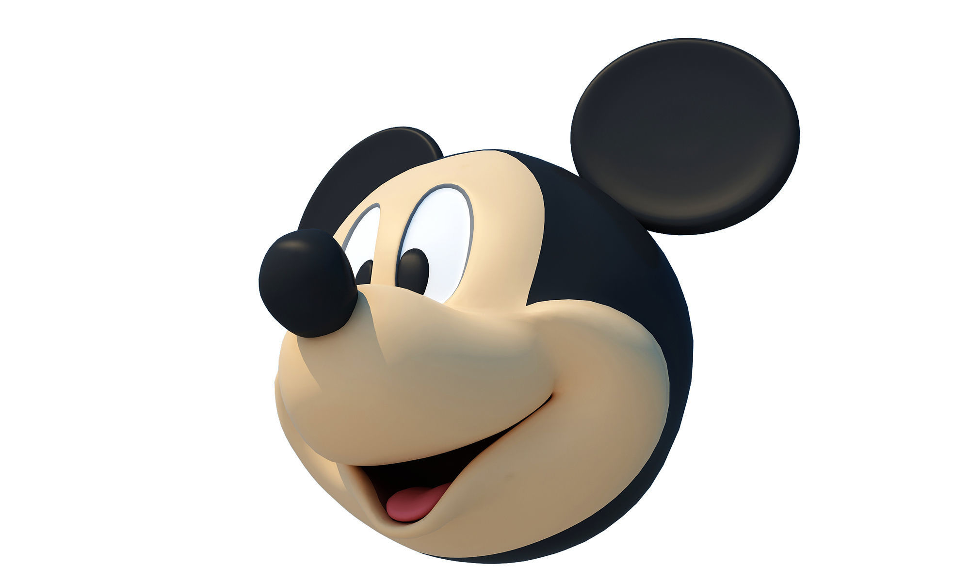 Mickey Mouse Head 3D model_7