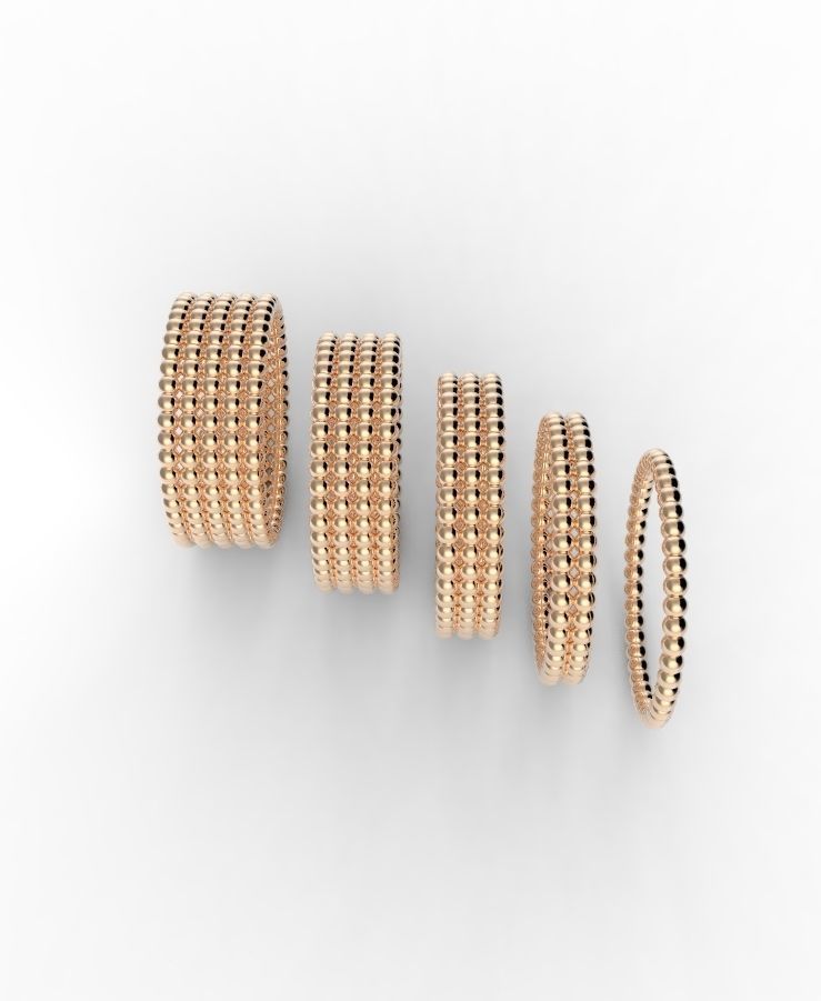 balls rings 3D print model_1