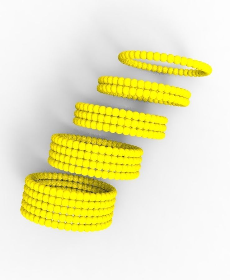 balls rings 3D print model_8