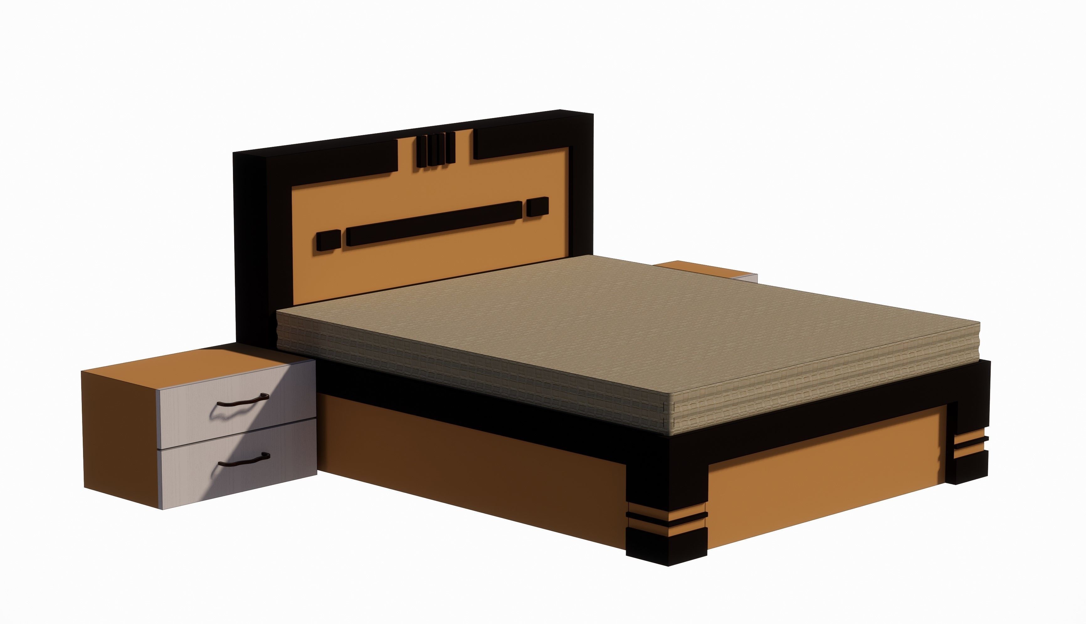 Bed Sets Free 3D model_3