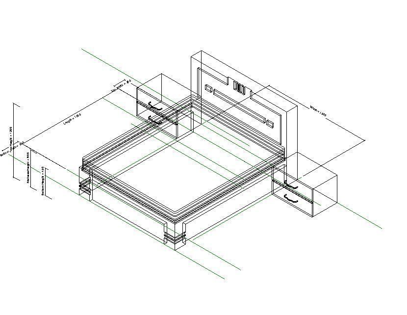 Bed Sets Free 3D model_9