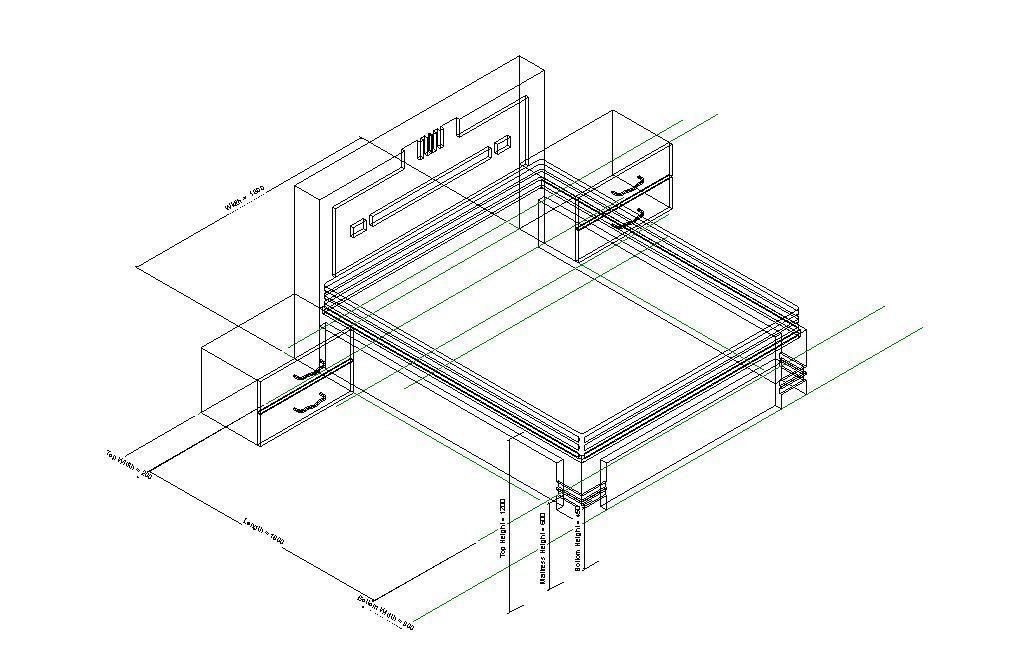 Bed Sets Free 3D model_8