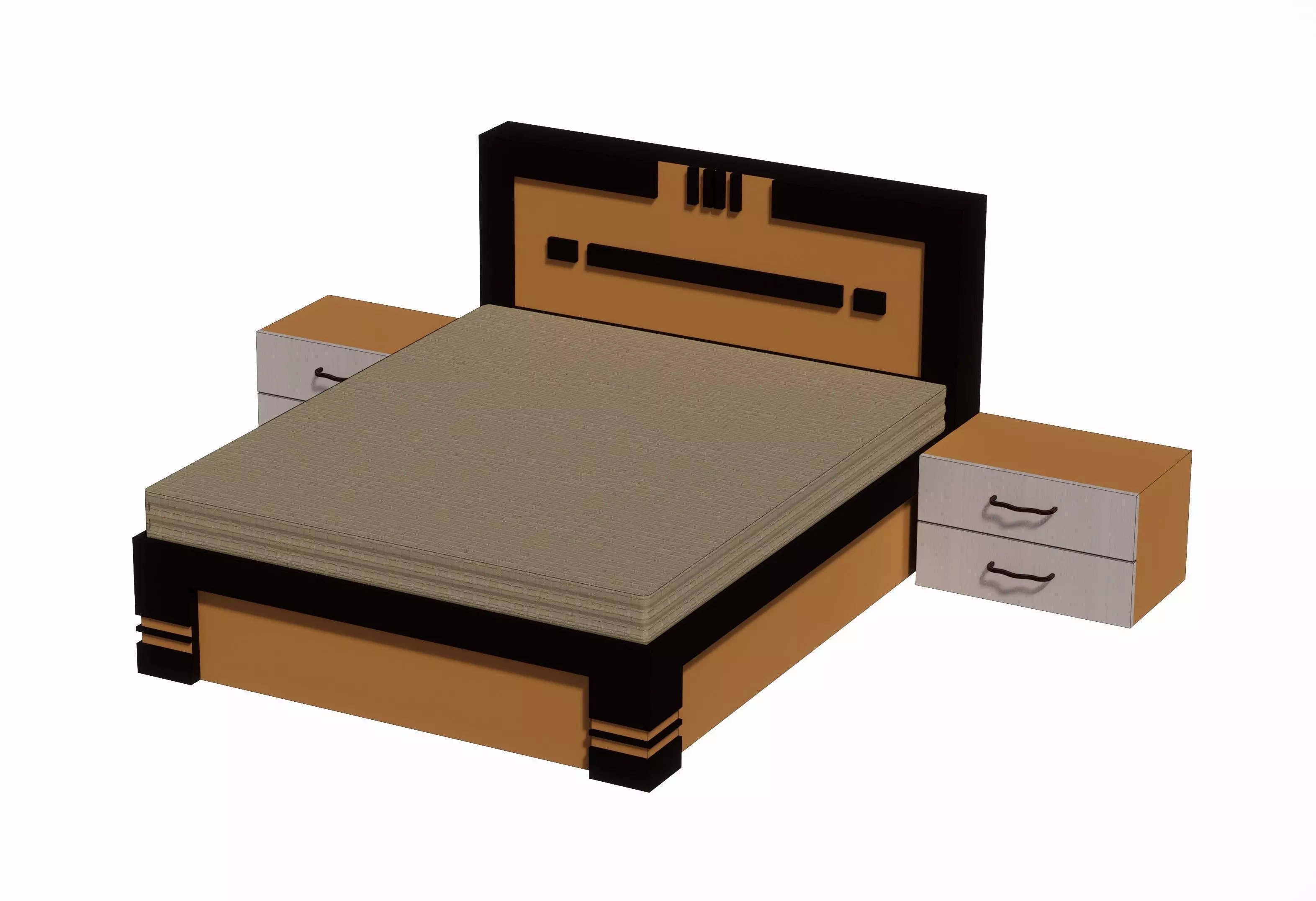 Bed Sets Free 3D model_0