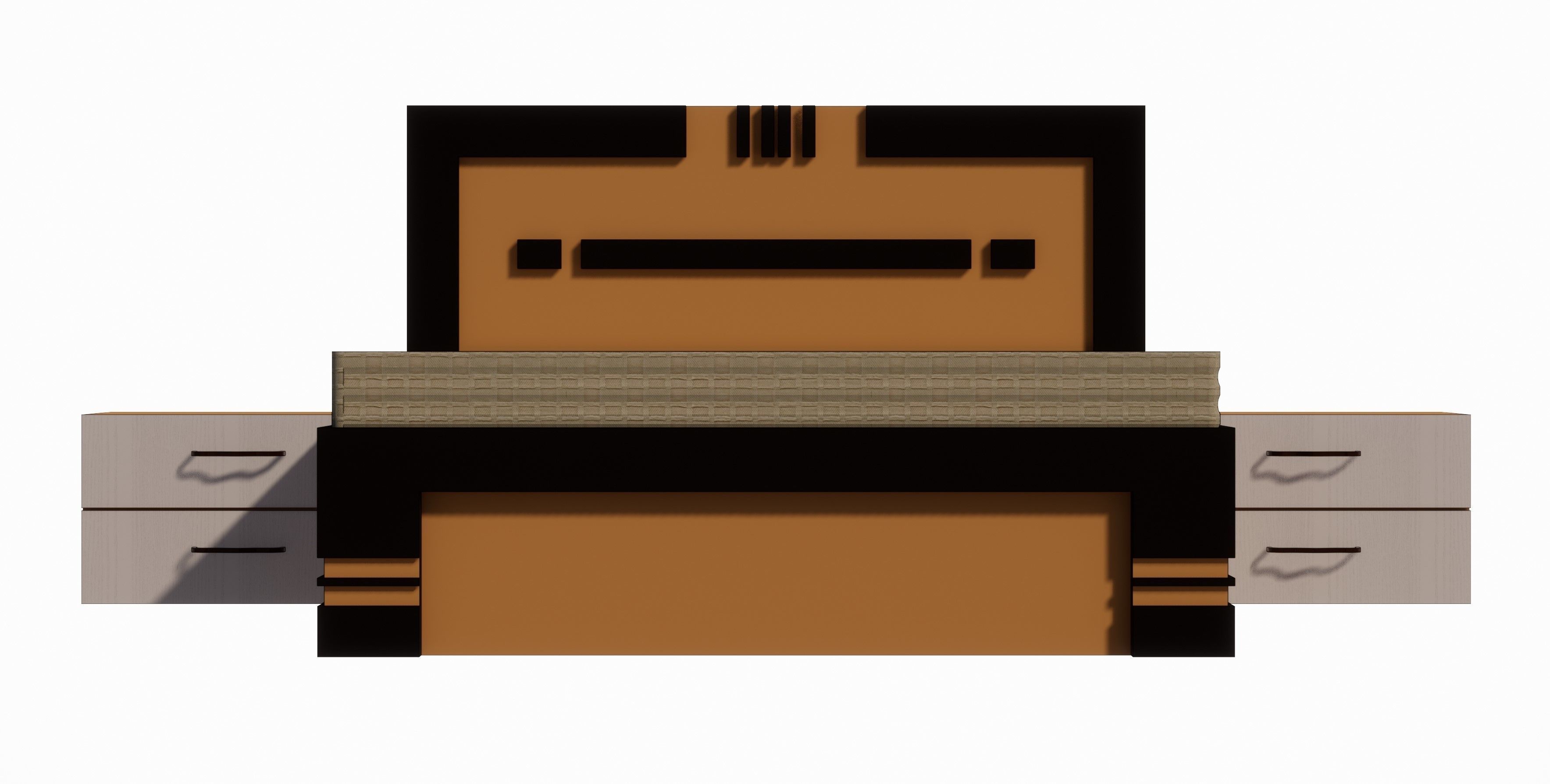 Bed Sets Free 3D model_5