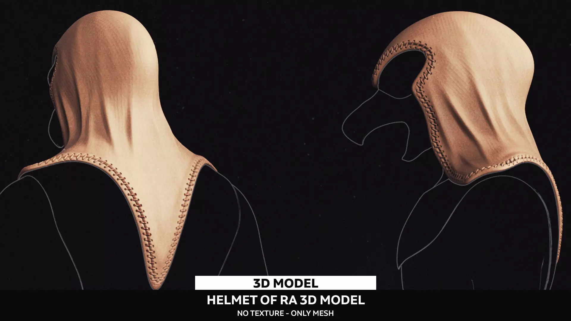 Helmet Of The Ra 3D Model 3D model_0