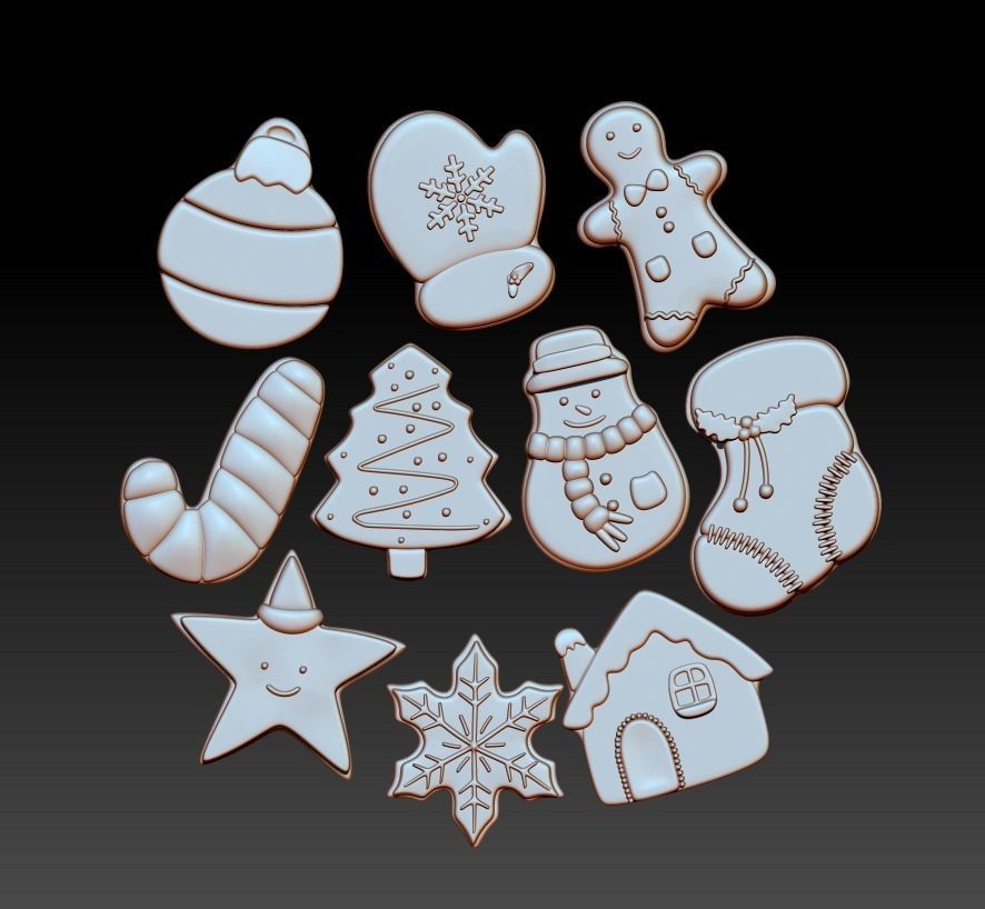 Christmas Cookies For Decor