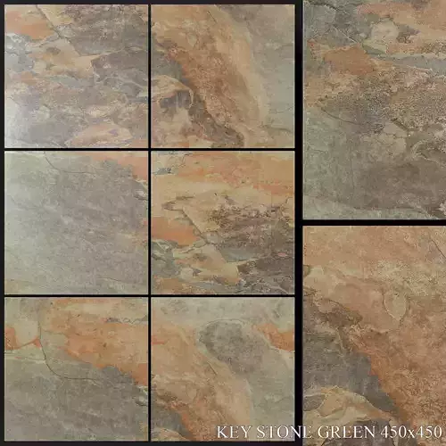 Yurtbay Seramik Key Stone Green 450x450