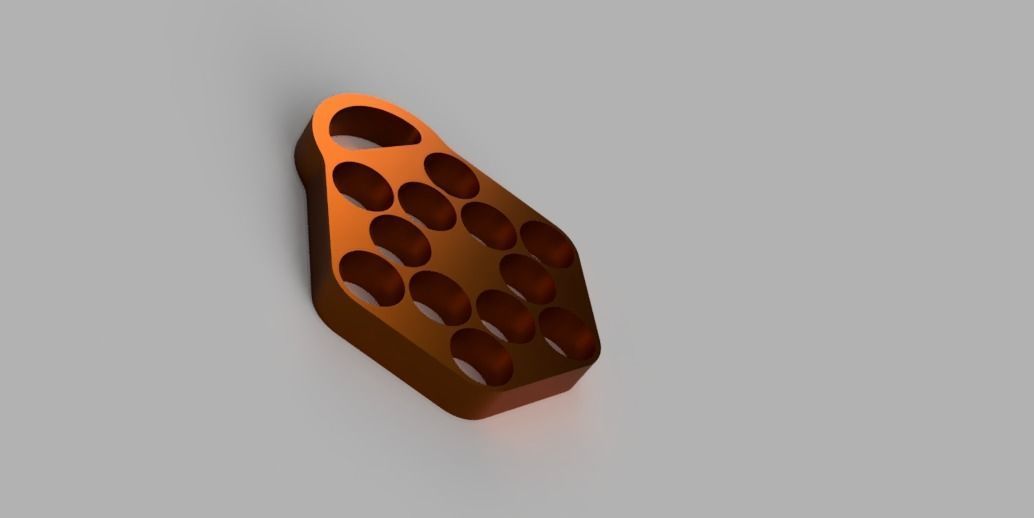 Lightweight Peg Carrier  3D print model_2