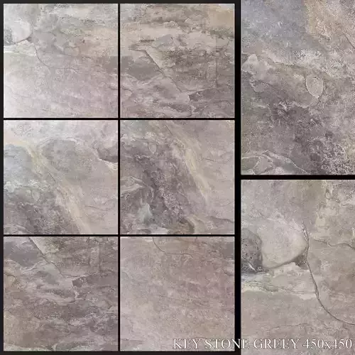 Yurtbay Seramik Key Stone Grey 450x450