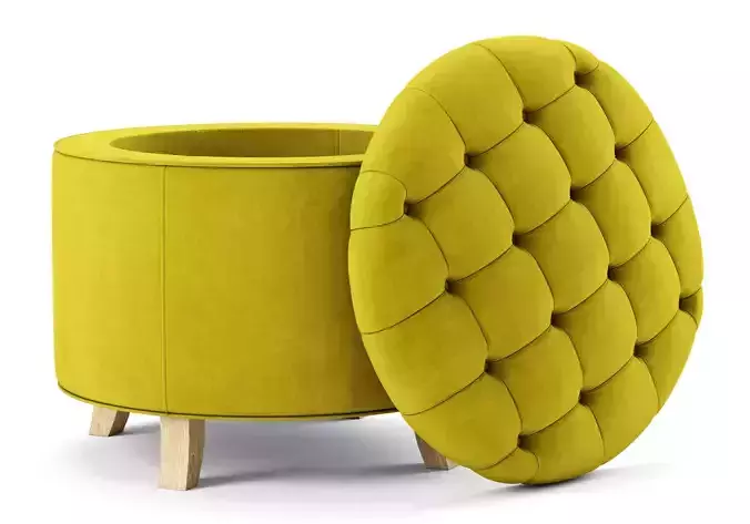 Safavieh Amelia Tufted Storage Ottoman