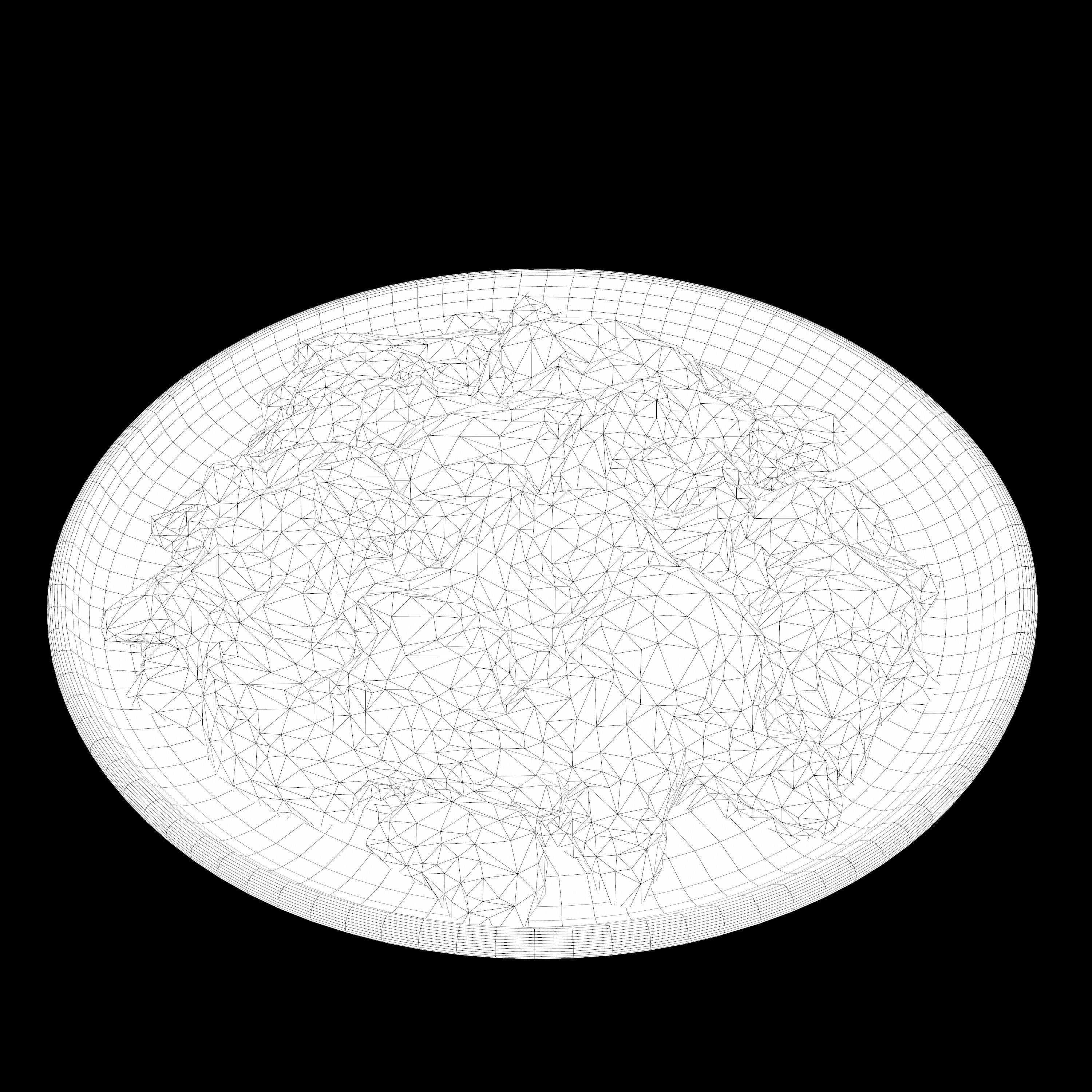 CANADIAN POUTINE Low-poly 3D model Low-poly 3D model_15