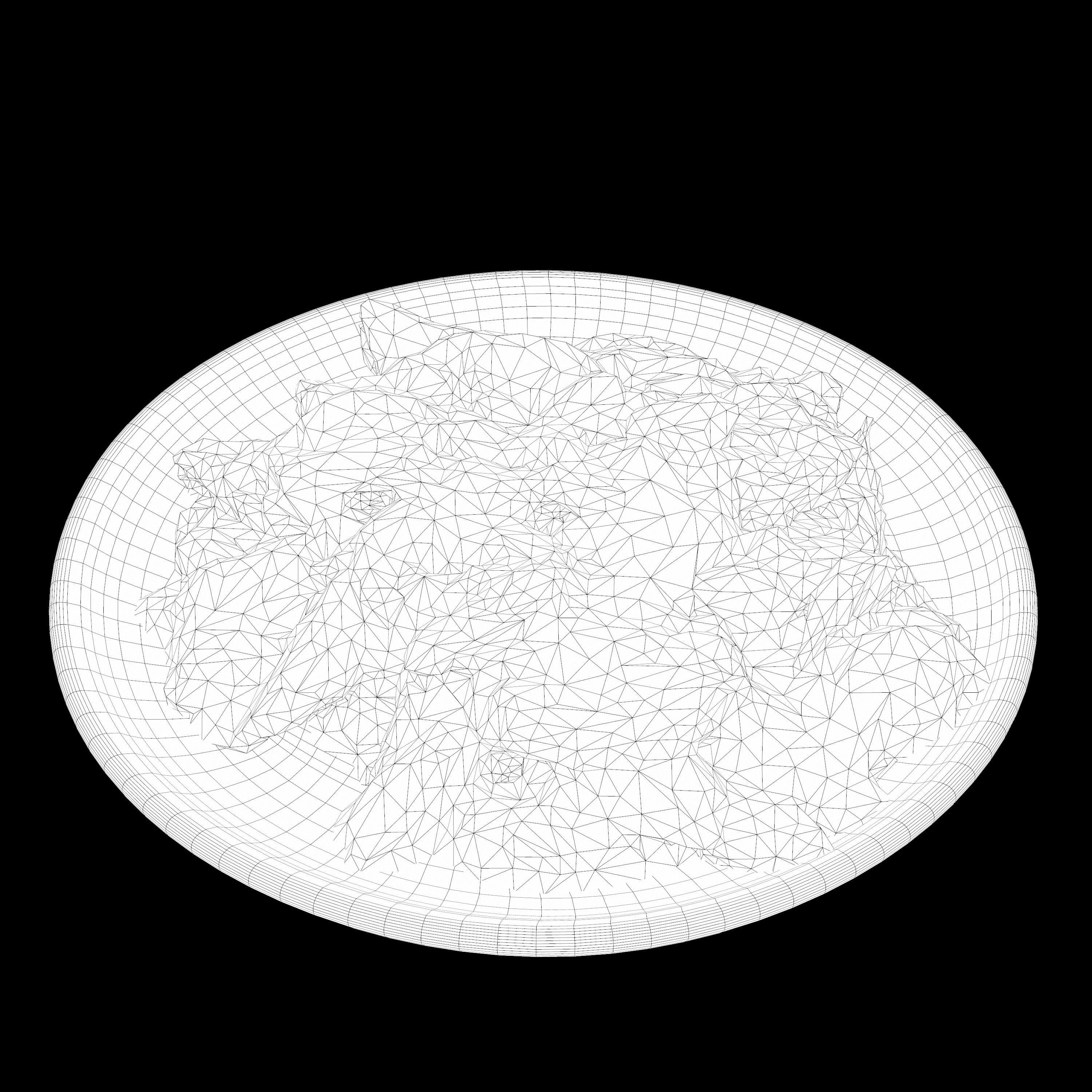 CANADIAN POUTINE Low-poly 3D model Low-poly 3D model_13