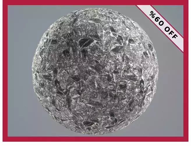 Snow Rock Ground Seamless PBR Texture 