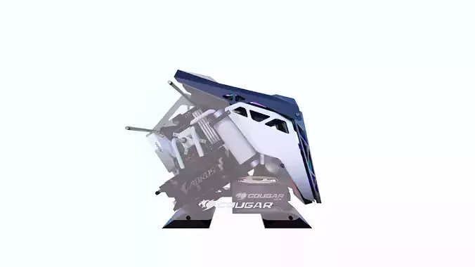 PC Cougar Gaming 3D model