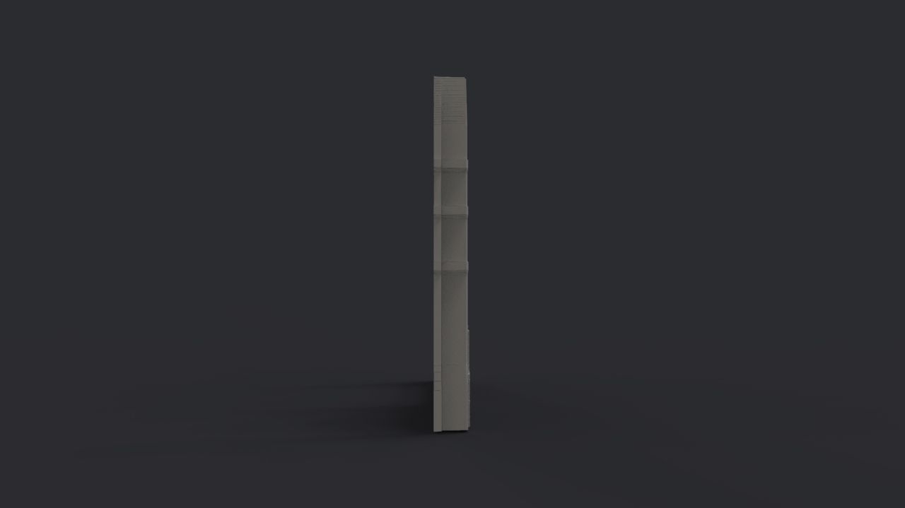 Blue Mosque Bas Relief 3D print model_2