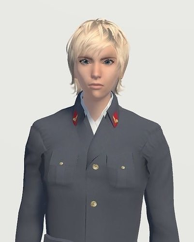 Unity Humanoid Model Male 014 Free 3D model