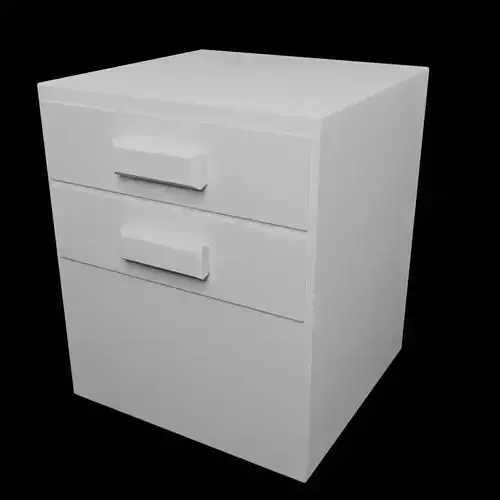 Nightstand filing cabinet
