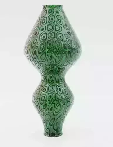 Green vase 