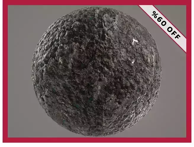 Rock Ground Crag Terrain Landscape Seamless PBR Texture