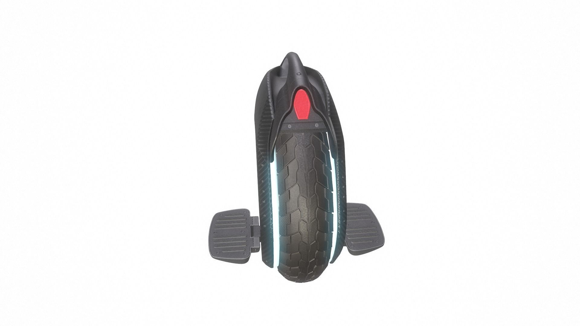 Ninebot One Z10 Low-poly 3D model_4