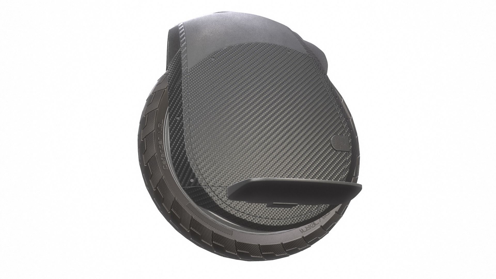 Ninebot One Z10 Low-poly 3D model_9