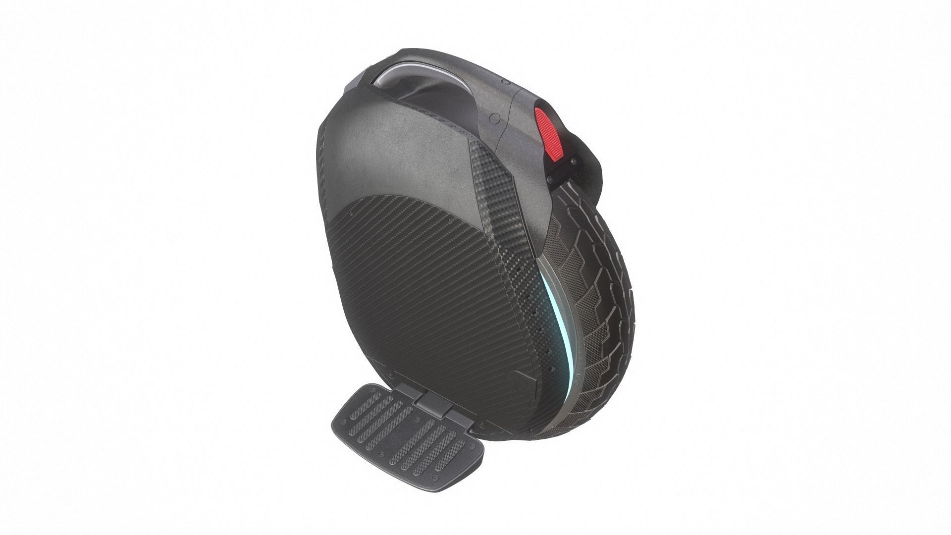 Ninebot One Z10 Low-poly 3D model_11