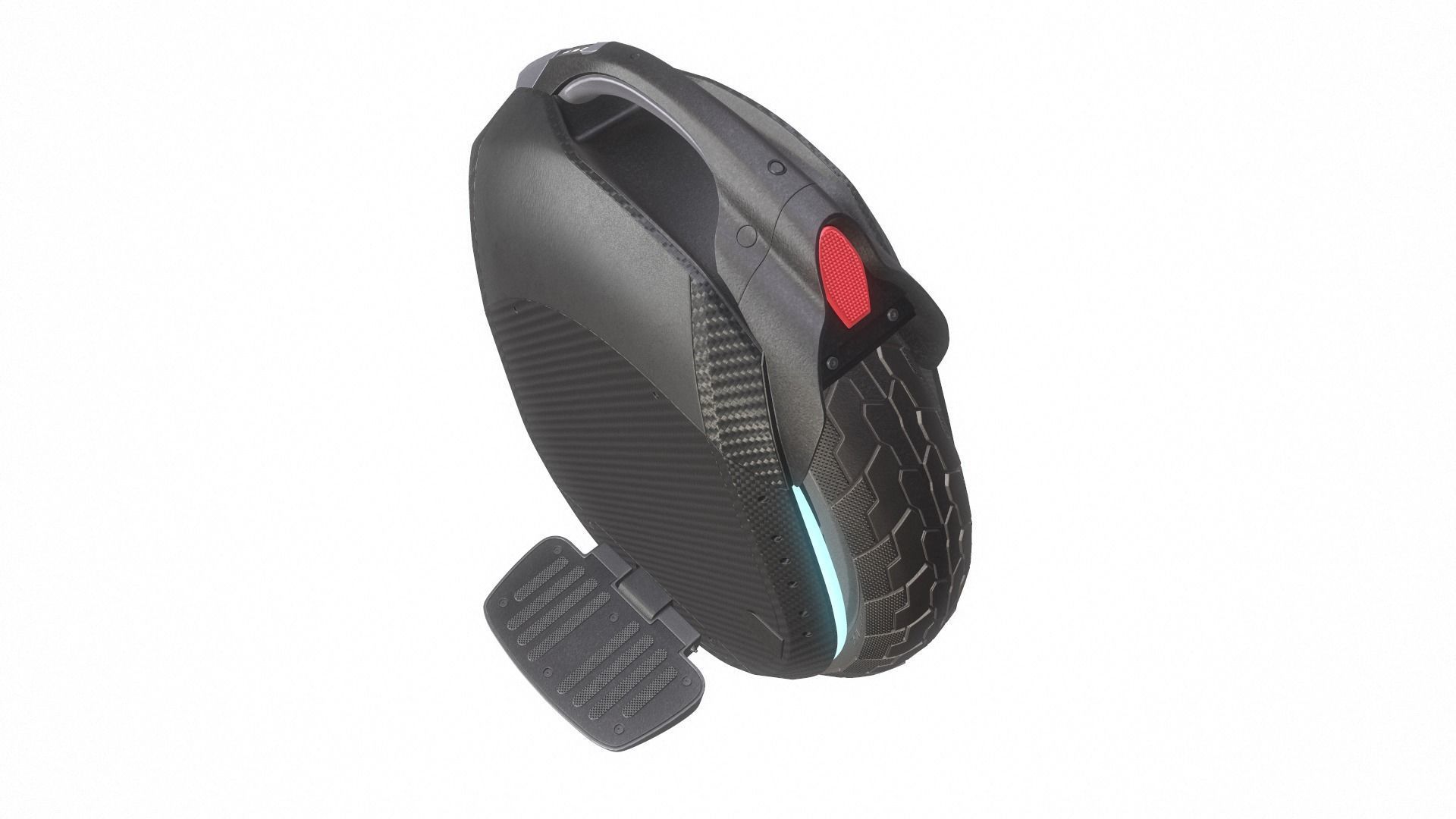 Ninebot One Z10 Low-poly 3D model_10