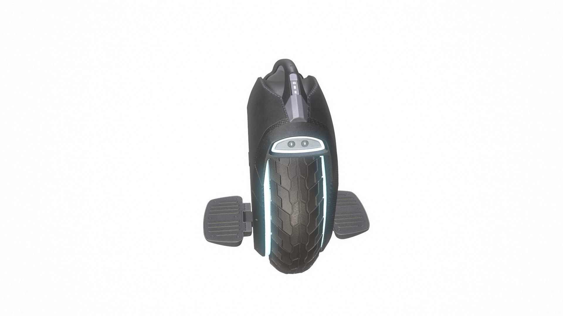 Ninebot One Z10 Low-poly 3D model_8