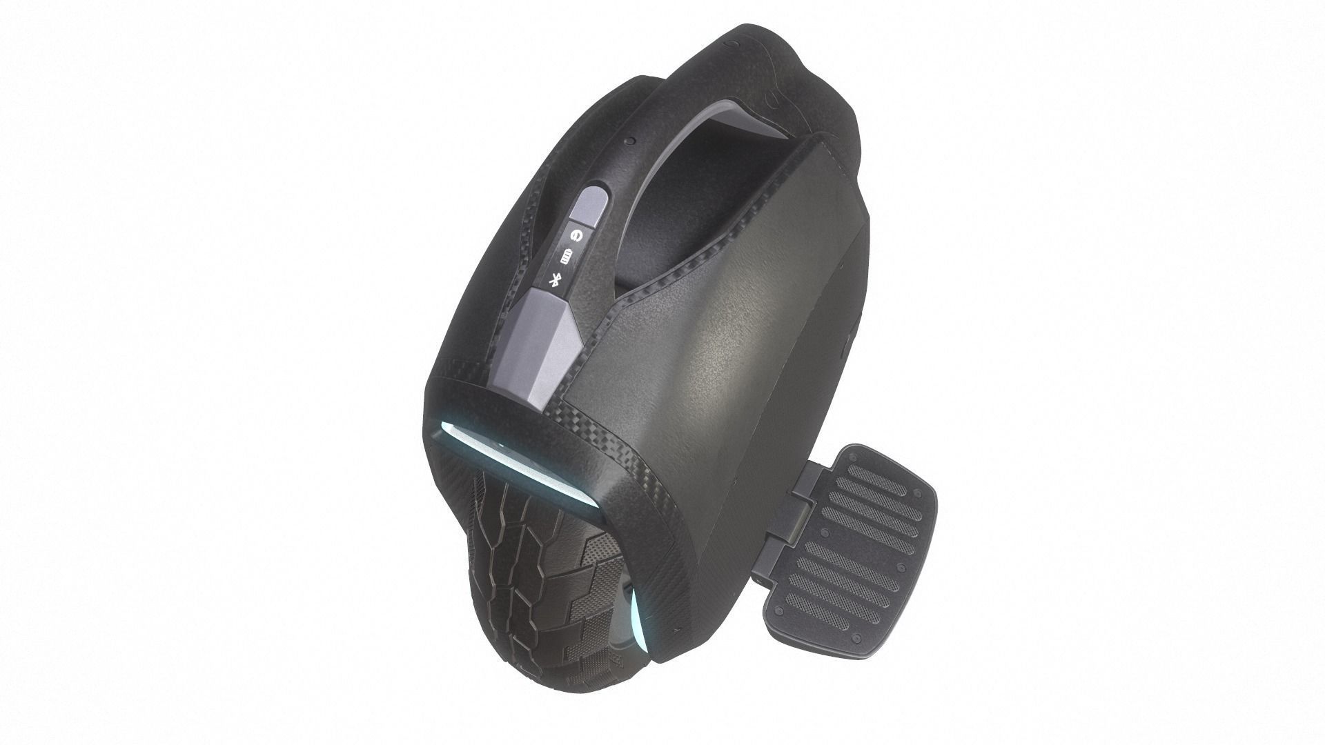 Ninebot One Z10 Low-poly 3D model_7