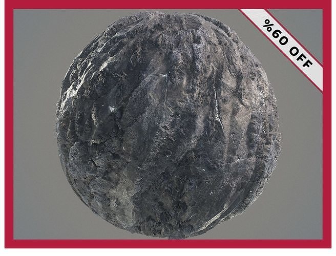 Rock Ground Crag Terrain Landscape Seamless PBR Texture Texture