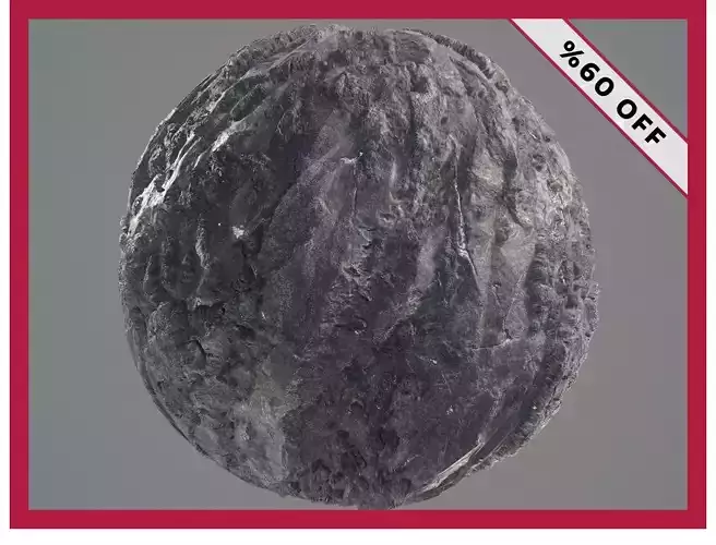 Rock Ground Crag Terrain Landscape Seamless PBR Texture Texture