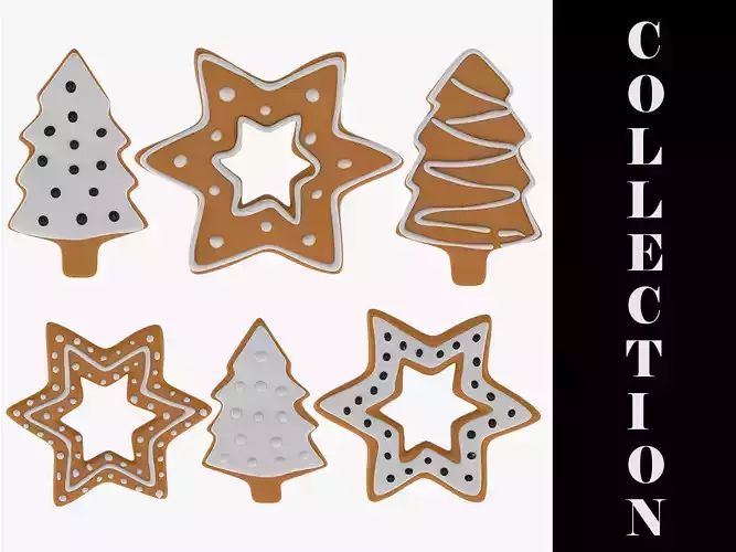 6 Christmas Biscuit Collection