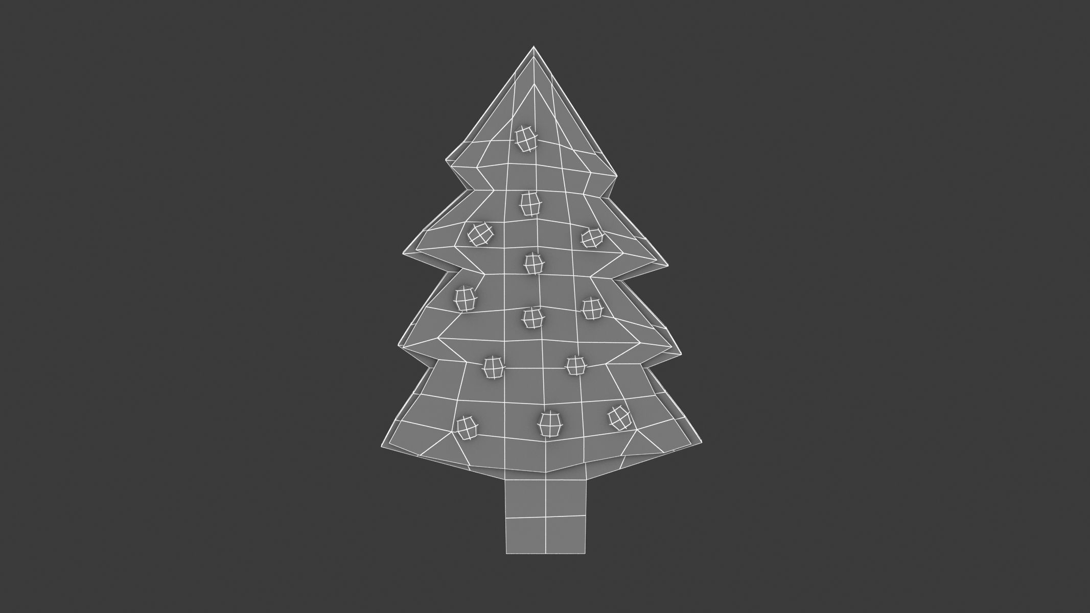 Christmas Biscuit 01 3D model_5