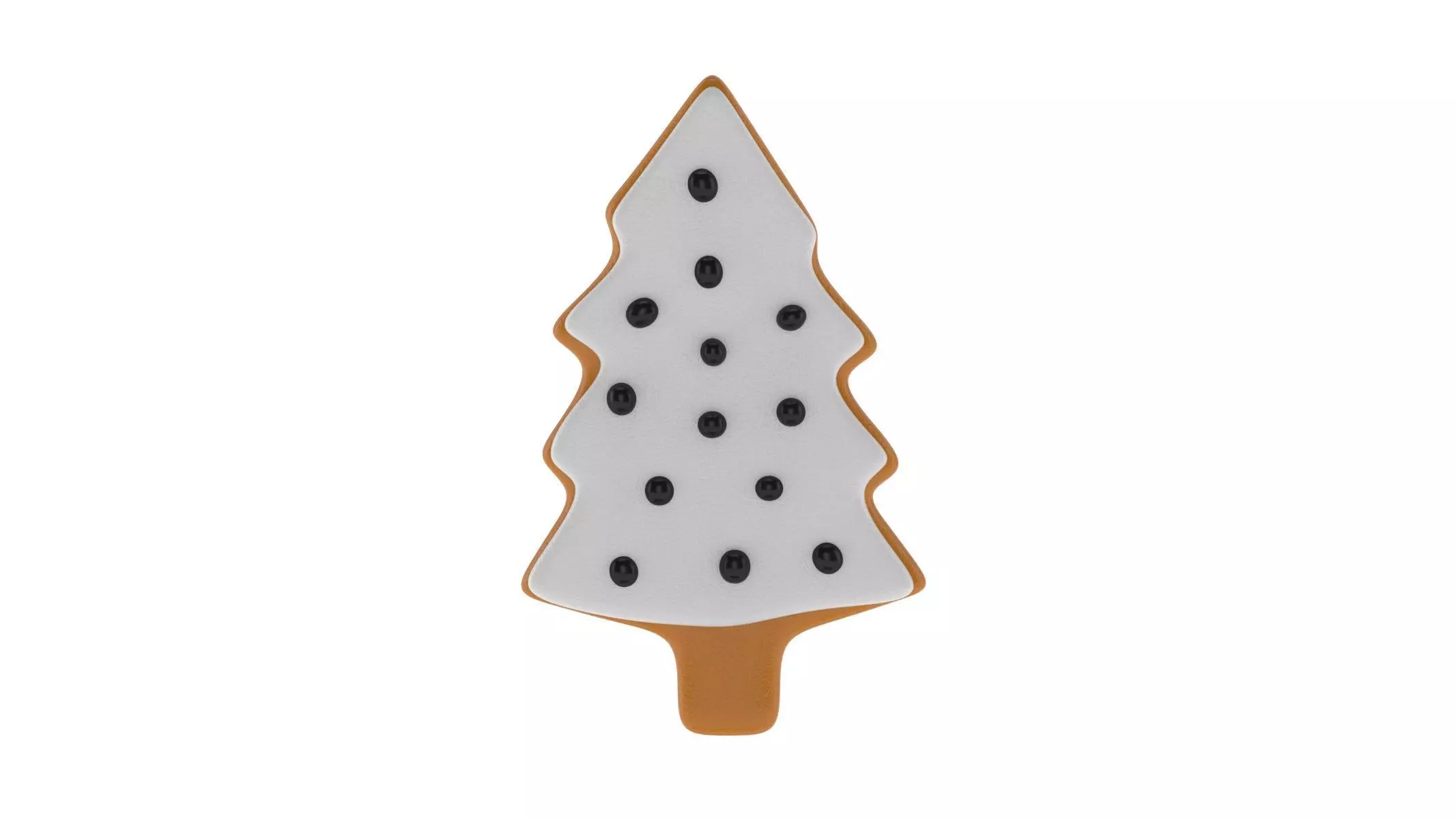 Christmas Biscuit 01 3D model_0